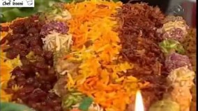 آشپزی ایرانی-عدس پلو نذری 