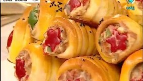 آشپزی مدرن- پیتزا قیفی 