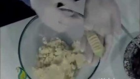 شیرینی پزی-طرز تهیه شیرینی مغزدار بشکل بلال