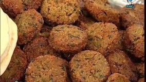 آشپزی ایرانی-خانم گلاور فلافل