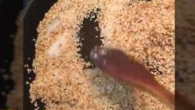 شیرینی پزی-شیرینی کنجدی خوشمزه و آسان