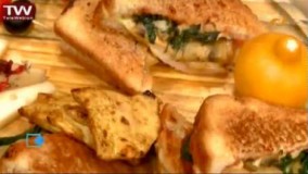 آشپزی آسان-پیتزا ساندویچ