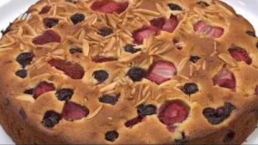 شیرینی پزی- کیک میوه ای کره ای