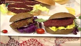 آشپزی ایرانی- طرز تهیه برگر سبزیجات