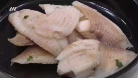 آشپزی ایرانی-تاپاس ماهی و اسفناج - آشپزی بهونه