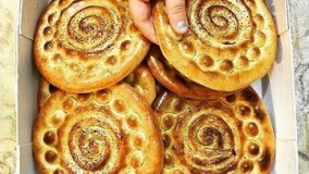 شیرینی پزی-آموزش درست کردن کلوچه خرمایی