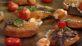 آشپزی مدرن- تهیه شنیتسل مغز دار 