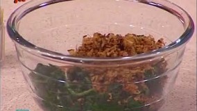 آشپزی مدرن-کاناپه اسفناج و پنیر کبابی