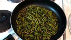 آشپزی ایرانی - لوبیا پلو با گوشت چرخ کرده