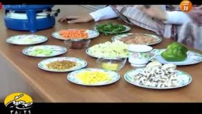 آشپزی ایرانی-آموزش تهیه خوراک رشته آماده