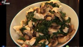 آشپزی مدرن-ماکاروني با اسفناج