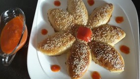 آشپزی مدرن-تهیه سمبوسه پیراشکی