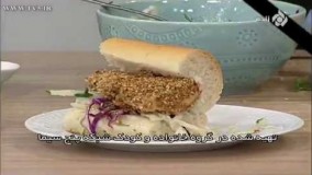 آشپزی مدرن - آموزش فیله ماهی کنجدی