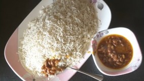 آشپزی ایرانی-چلو سفید 