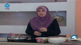 آشپزی ایرانی-اسفناج پلو به زبان آذری