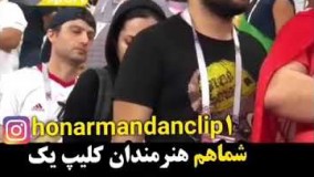 گریه های خاطره اسدی بعد بازی