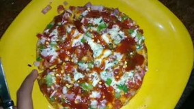 آشپزی مدرن-تهیه پیتزای بدون ماکروفر