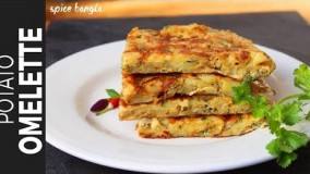 آشپزی مدرن-ایده های صبحانه-املت سیب زمینی