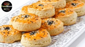 شیرینی پزی-تهیه کلچه نمکی