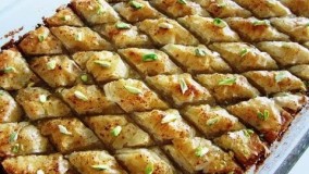 شیرینی پزی- تهیه آسان بغلاوه 