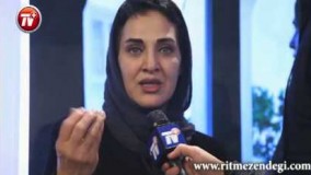 رویا نونهالی: قسم می خورم این شکلی بهتر کار می کنم/ در حاشیه رونمایی از فیلم «داره صبح می شه»