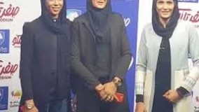 مهتاب کرامتی و با خواهران منصوریان چه عکسی میندازن تو اکران فیلم خصوصی