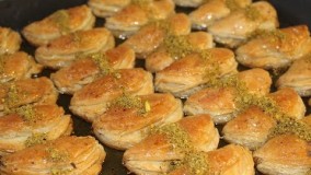 شیرینی پزی-  طرز تهیه باقلوای چهارمغزدارترکی 