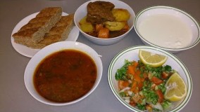 آشپزی ایرانی-شوربای گوشت گوسفند