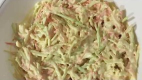 آشپزی ساده-تهیه سالاد کلم خوشمزه و خانگی