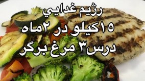 آشپزی مدرن-تهیه مرغ برگر(جوادجوادي)