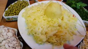 آشپزی ساده-سالاد اولویه قیفی