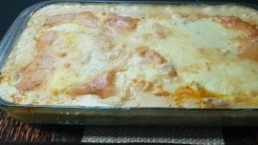 آشپزی مدرن-تهیه لازانیای مرغ و سس سفید