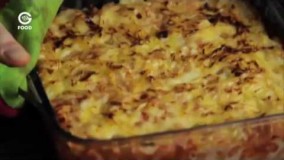 آشپزی ساده-لازانیا و یک سالاد خوشمزه