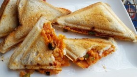 آشپزی مدرن-تهیه ساندویچ پیتزا