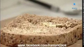 آشپزیی مدرن-پیتزا با نان تست