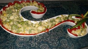 آشپزی ساده-آموزش سالاد باقالی سبز (جدید متفاوت ‌سالم )