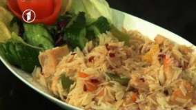 آشپزی ایرانی - چکن فراید و برنج