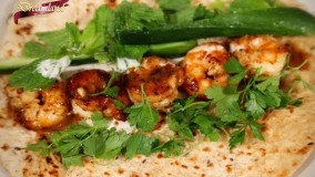 آشپزی ایرانی-ساندویچ میگو