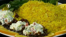 آشپزی ایرانی - زعفران پلو