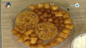 آموزش شیرینی-آموزش تهیه زولبیا و بامیه و گوشفیل