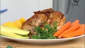 آشپزی ایرانی- جوجه برشته با سس مخصوص انار 