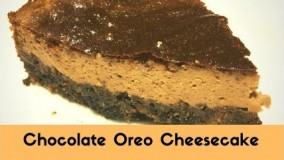 دسر-تهیه چیز کیک دابل شکلات