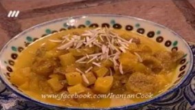 آشپزی ایرانی-خورشت سیب