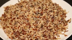 آشپزی ایرانی- برنج قهوه ای ، کته با برنج قهوه ا ی    