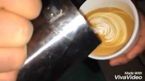 نوشیدنی گرم-هنر شیر و قهوه ی ایران-زیبا و خوش طعم