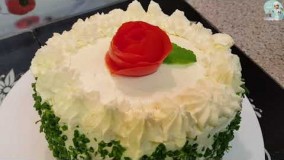 کیک پزی-تهیه ساندویچ کیک