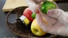 تزیین بشقاب میوه