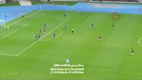 ويديو از عملكرد تيام مهاجم جديد استقلال تهران