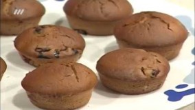 شیرینی پزی-مافین آلبالو