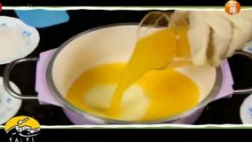تهیه دسر-آموزش تهیه کرم پرتقالی